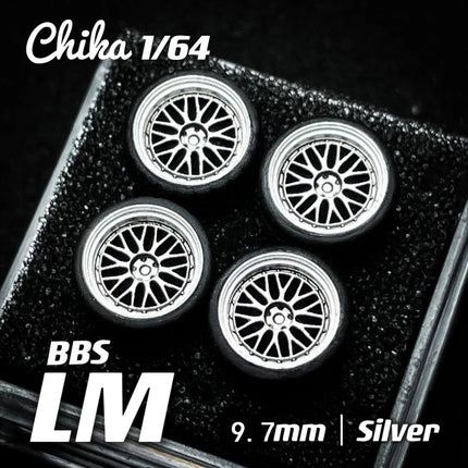 1/64 Chika Nabes Wheels or Brake Caliper 8.9mm 9.7mm 10.5mm Model Car Tires Rim Work S1 VSXX for 1:64 HW Tomy Mini GT Alloy Cars