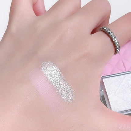 FAMOTY dual-color blush, Highlighter and contouring All-in-one plate, Shadow Brightening blush plate, multiple uses in one plate