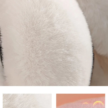 Solid Soft Plush Ear Keep Warmer Winter Earmuffs for Women Men Fashion Outdoor Earflap Protection Ear-Muffs Cover Good Effect