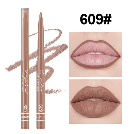 Lip Liner to Outline the Lip Shape, Novice-Friendly, Natural and Delicate, Pouty Lip Pencil, Waterproof, Matte, Nude Color Lip Liner