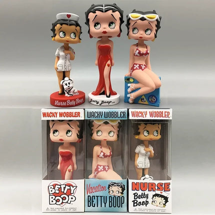Wacky Wobbler The Sailor Man Anime Figure Sexy Betty Bobblehead Mr. Peanut Statue Toy Collectible Fans Gifts Bar Cafe Car Decor