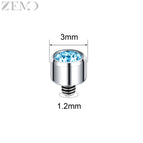 Style 18-1PC / Retainers & Hide-it Jewelry / 3mm-diameter