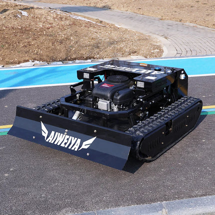 Customized AWY-900 All-Terrain Zero-Turn Remote Mower, 1500W*2 Brushless Motors for Stable Mowing snow shoveling lawn mower
