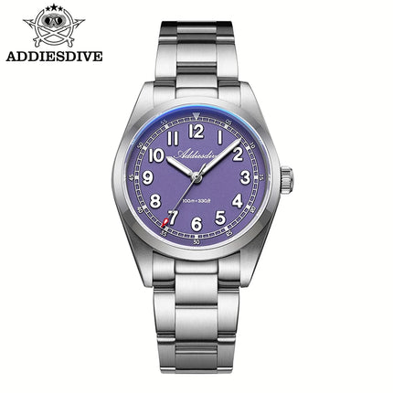 ADDIESDIVE 2026 New Men's Luxury Quartz Watch 100m Water Resistance Sapphire Crystal Japanese Movement BGW9 Blue Lume AD2521