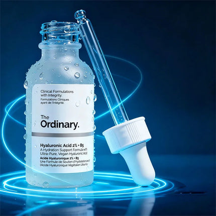 New Hyaluronic Acid 2% + B5 Hydrating Serum with Ceramides Essence Liquid Fade Fine Lines Firm and Nourish Sensitive Skin 30ML