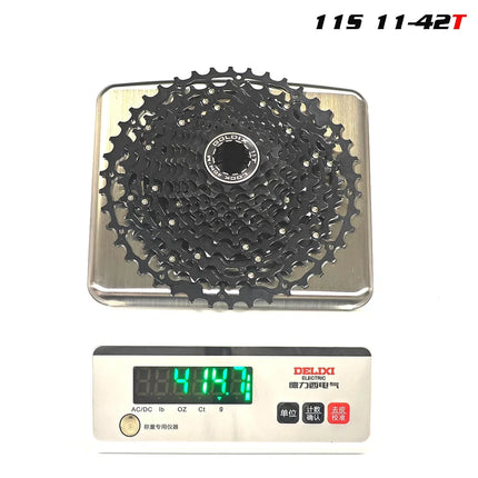 GOLDIX Ultralight MTB Cassette Freewheel k7 9/10/11/12/13 Speed HG Structure Sprocket Carbon Steel Material for Mountain Bike