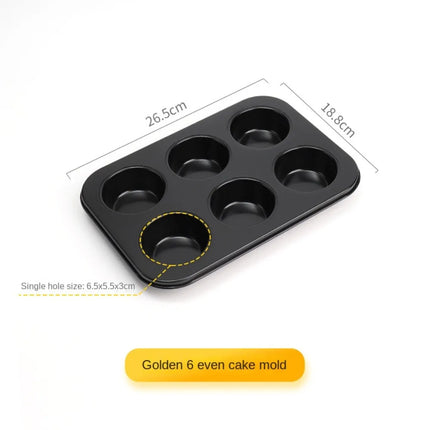 High Quality Professional Mold Mini Cake Pans Baking Supplies DIY Baking Mould Pastry Tool Mini Muffin Pan Kitchen