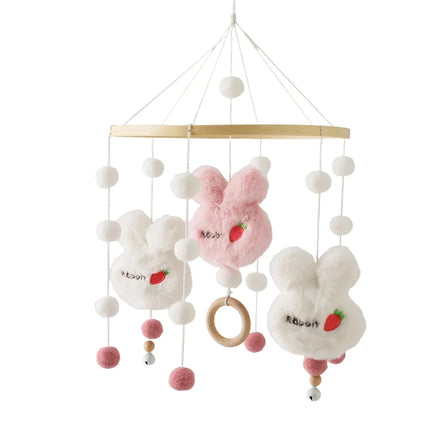 Baby Cloud Rattles Crib Mobiles Toys 0-12 Months Bell Musical Box Newborn Bed Bell Toddler Rattles Carousel For Musical Toy Gift