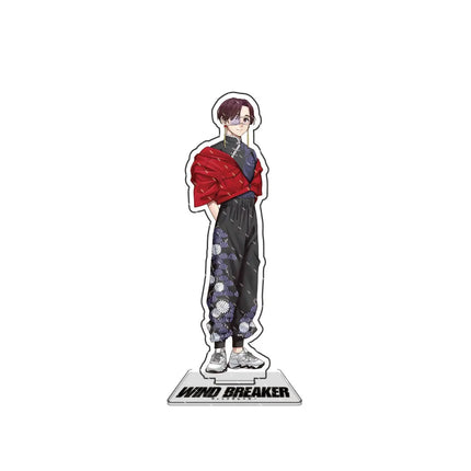Anime WIND BREAKER Figures Sakura Haruka Suo Hayato 15cm Acrylic Stands Tomiyama Choji Character Model Fashion Decor Gift