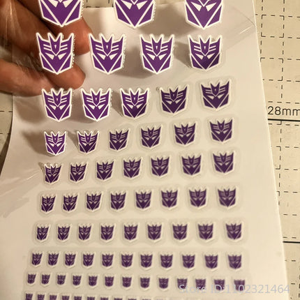 Autobots Decepticons G1 Stickers 45+ Symbol Decal for Custom DIY Scene Accessories Decoration Car Sticker