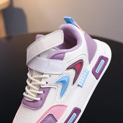 Children Casual Sneakers Fashion Comfortable Leather Outdoor Walking Board Shoes School Jogging Casual Shoes for Kids