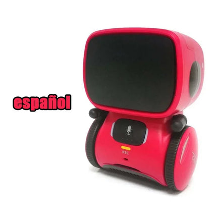5 Style Colors Smart AT Robot Voice Control Interactive Robot Cute Toy Dance Voice Command Touch Control Toys Kids Birthday Gift