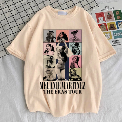 Melanie Martinez top tees girl aesthetic streetwear Graphic anime Classic Retro top tees Digital korean clothes Retro Graphic