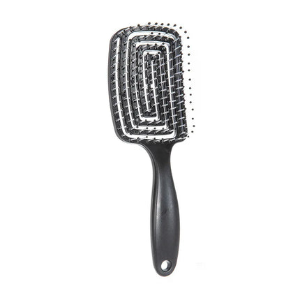WANMEI Volumizing Detangling Hair Massage comb Hair Massage Comb with Hollowed-Out Design hair styling tools for real hair wigs