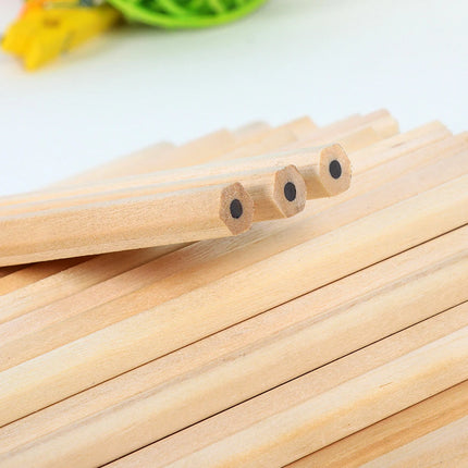 15 Pcs HB Wood Pencil Friendly Natural Wood Pencil Hexagonal Non Toxic Standard Pencil Drawing