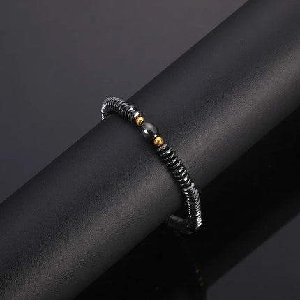 Flat Bead Magnets Magnetic Therapy Bracelets Anklet Pain Relief Slimming Health Jewelry Weight Loss Magnet Anklets for Women Men