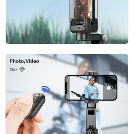 Handheld Gimbal Stabilizer Selfie Stick Tripod For iPhone Android Cell Phone Mobile Smartphone Camera Hand Portable Cellphone