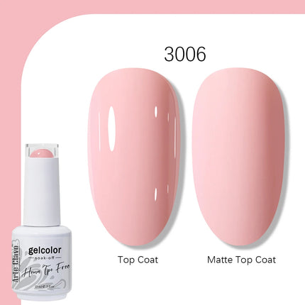 Arte Clavo TPO FREE HEMA FREE Gel Nail Polish UV Multi Use Semi Permanent Soak Off Autumn Winter Nail Art Hybrid Varnish 15ml