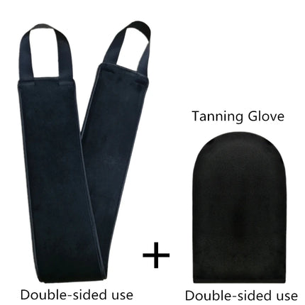 Self Applicator Tanning Glove Mitt 2pcs Reusable Body Face Back Tan Tools