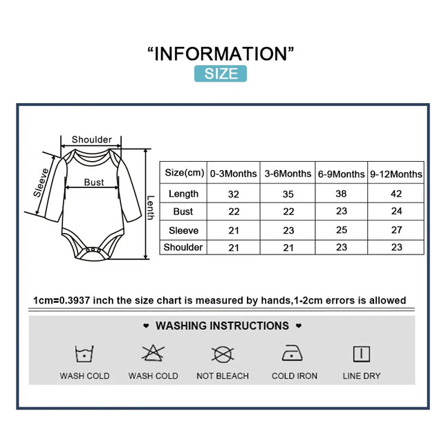 6-Pack Daily Baby Unisex Clothing Set Cotton Soft Newborn Bodysuits+Pants Suit Long Sleeve Infant Outfits