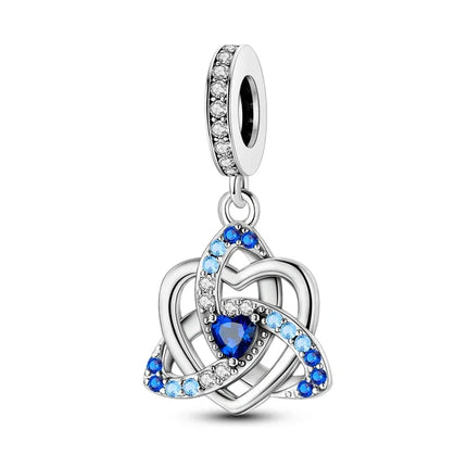Ancient Egypt's 925 Sterling Silver Guardian Pharaoh&Devil's Eye&Pyramid Sphinx Dangle Charm Fit DIY Bracelet Necklaces Jewelry