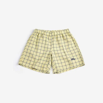 2026BC Short-sleeved Set Boys' Printed Shirt Shorts Polo Shirt Casual Pants Girls' Wide-Leg Pants Short Skirt