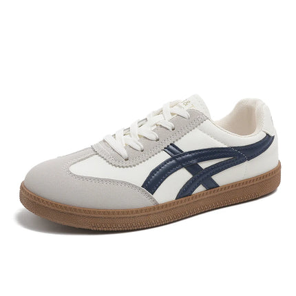 Lightweight Comfortable Sneakers for Women Fashion Striped Lace Up Sports Shoes Woman Casual Breathable Sneakers Plus Size