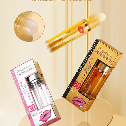 Instant Volumising Lip Plumper Oil Enhancer Lip Gloss Plumping Serum Moisturizing Anti-Wrinkle Lipstick Sexy Lip Care Makeup