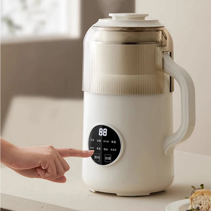 1.5L Multifunction Blender Multi-Function Blender Soundproof Chamber Soy Milk Maker Mini Home Soy Milk Maker Silent No filtering