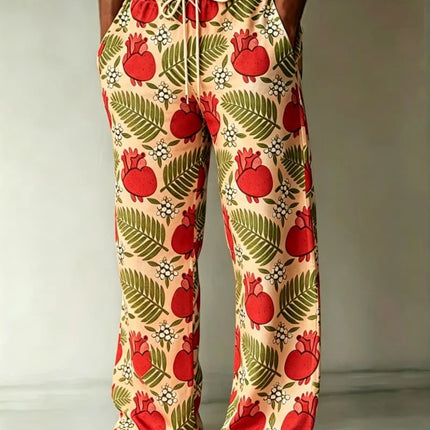 Men's horror Halloween printed casual pants, suitable for themed parties, outdoor activities, and holiday occasions