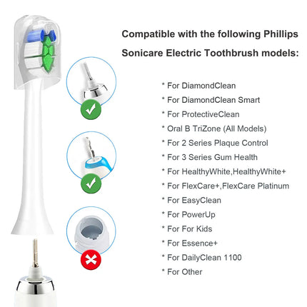 Sonicare Brush Heads 1100 2100 4100 / Têtes Sonicare