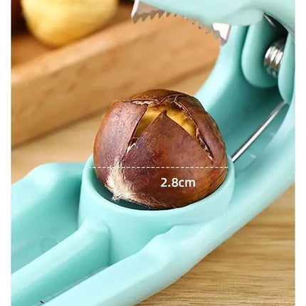 Nuts Sheller Chestnut Clip Walnut Pliers Home Metal Chestnut Sheller Nut Opener Cutter Shelling Kitchen Tools