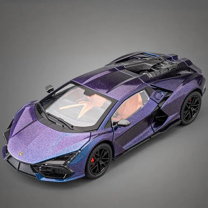 1:24 Lamborghini Revuelto Super Sports Car Alloy Metal Diecast Model Car Ornament Decoration Collectibles Kids Toy Birthday Gift