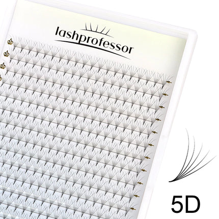 Lashprofessor 8-15mm Premade Volume Fans 3D/6D/8D/14D Sharp Narrow Base Lash Promade Russian Pointy Stem Eyelash Extension Cilia
