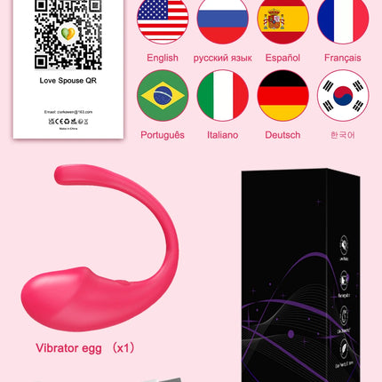 APP Wireless G Spot Vibrator for Women Dildo Bluetooth Remote Control Wear Vibrating Egg Clit Female Panties Sex Toys for Adults