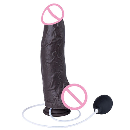 Big Penis Realistic Squirting Dildo Soft Silicone Skin Feel Spray Water Ejaculating Suction Cup masturbator Anal Sex Toys Women