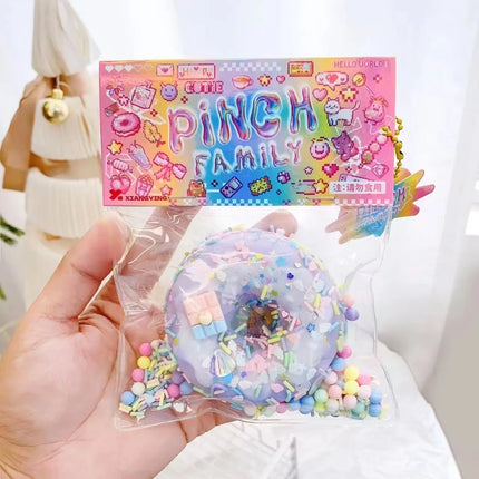 */Taba Squishy Cake Doughnut Stress Relief Toy, Extra Large Sensory Fidget Toys for Kids Adults Anxiety Relaxation Squeeze Gift