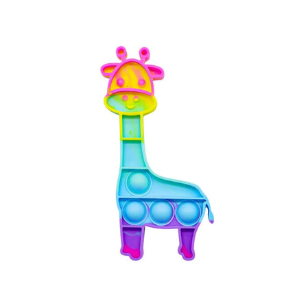 1pc Rainbow Pop Push Bubblle Fidget Anti Stress Relief Toys for Adult Children Special Needs Sensory Toys Interactive Toys