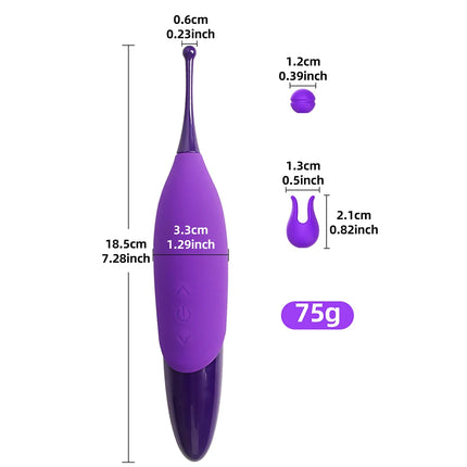 Quick Orgasm Powerful G Spot Clit Vibrator for Women Clitoris Stimulator Adult Female Vibrator Sex Toys for Women Couples