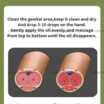 Male Penis Massage Essential Oil Erection Ejaculation Dick Gel Cock Liquid  Penile Cream Big Penis Oils Adult Products For Men