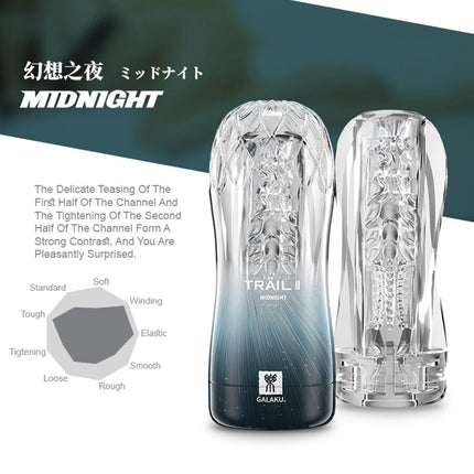 GALAKU Male Masturbator Soft Pussy Sex Toys Transparent Vagina Adult Endurance Exercise Sex Products Vacuum Pocket Cup For Men