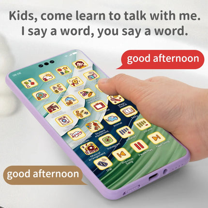 Baby Phone Toy Simulation Music Sound Telephone Toy Toddler Puzzle Early Education Toy Phone Mobile Phone Model Toy Gifts
