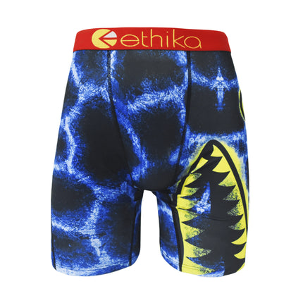 Men's Boxer Briefs Polyester Elastic Breathable Anti-Bacterial Underwear S-XXXL 1pc U-Convex Design Mid Waist Comfort for Men