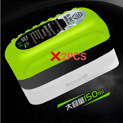 Car Glass Oil Film Remover Automotive Glass Sponge Cleaning Brush Front Inner Windshield Glass Oil Film Cleaner For Car Cleaning