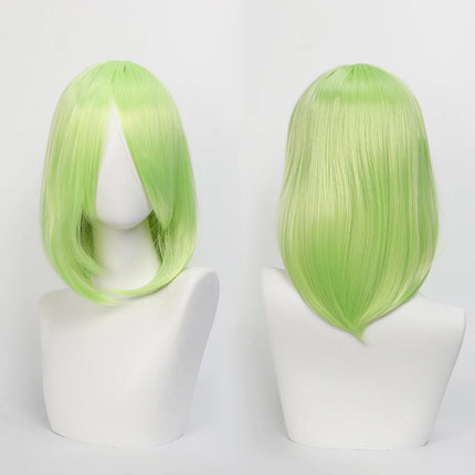 Synthetic Medium Length Cosplay Wig, Adjustable Headband,Multiple colors