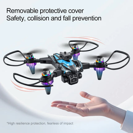 2026 Select - A Drone with a 4.3-Inch Screen for Real-Time Viewing, Brushless Anti-Wind Motor, Electrically Adjustable Three Cameras, 4K Recording and Photography, Essential for Outdoor Travel, Large-Screen Drone, Remote-Cont