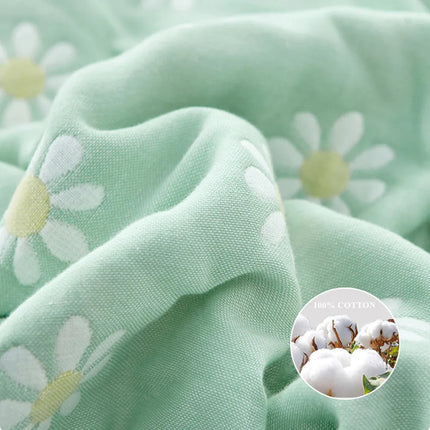 Chiffon towel, 6-layer cotton duvet, adult and children, double bed, air conditioner, fine duvet, extra large bedding