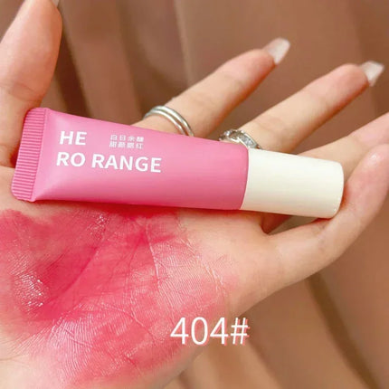 Monochrome Liquid Blusher Lightweight Color Rendering Natural Brighten Matte Rouge Blush Waterproof Facial Contouring Cosmetics