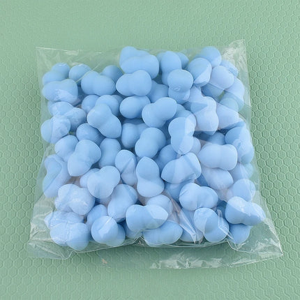 6/30/100Pcs Mini Makeup Sponge Soft Cute Face Beauty Egg Cosmetic Powder Puff for Foundation Cream Concealer Makeup Blender Tool