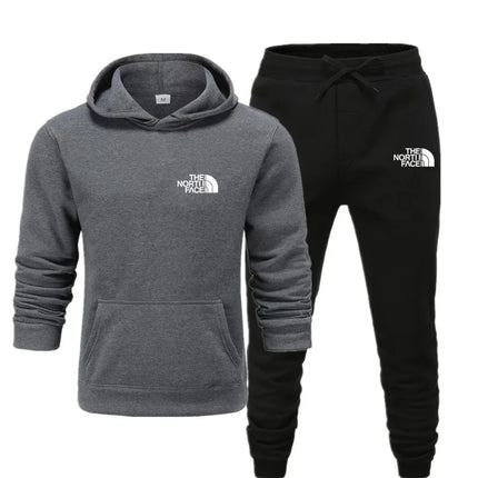 2025 Autumn New print Men's Women Fashion Casual Tracksuits Outdoor Fitness Jogging Hooded Sets Sports Luxury Hoodie+